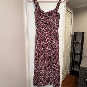 Zara Floral Midi Dress